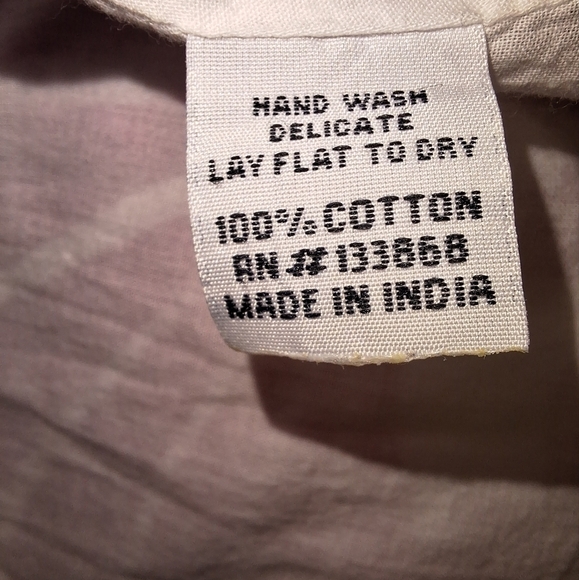 A Southern Frock sleeveless 100% cotton maxi dress in a size 4. Pre-loved - Picture 4 of 5